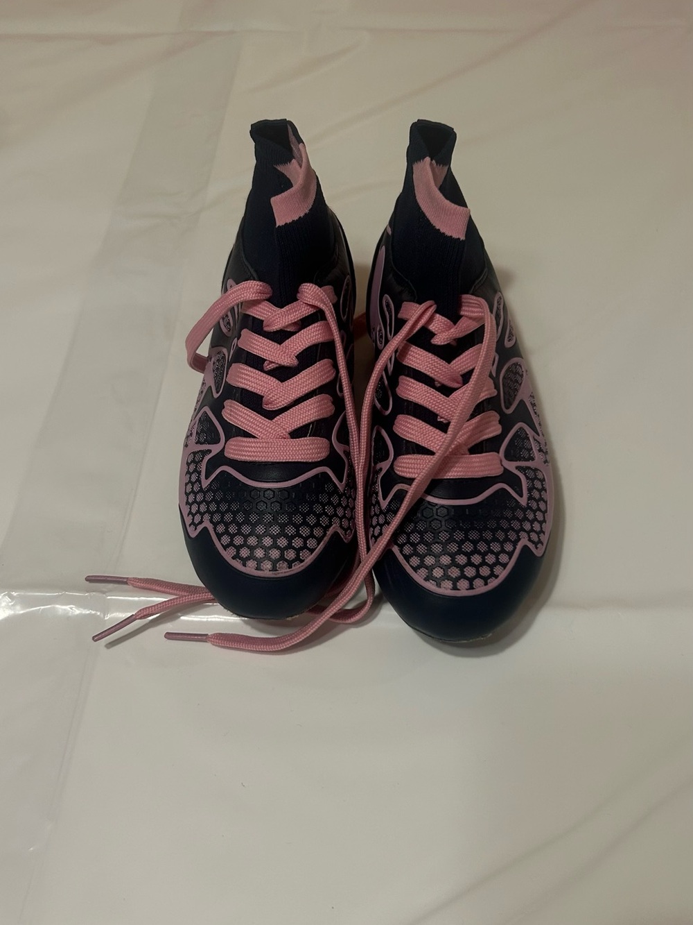 Dream Pairs Kids Soccer Cleats Black Pink Size 12 Youth EUR 30